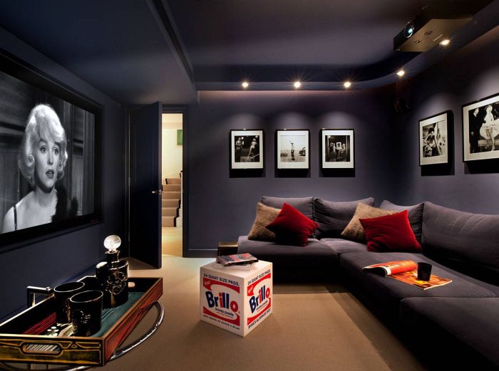 Media room decor ideas